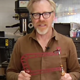 Adam Savage geeks out over Knew Concepts woodworking saws.